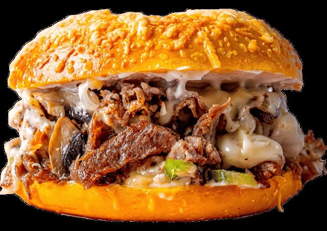 Philly Steak Sandwich.