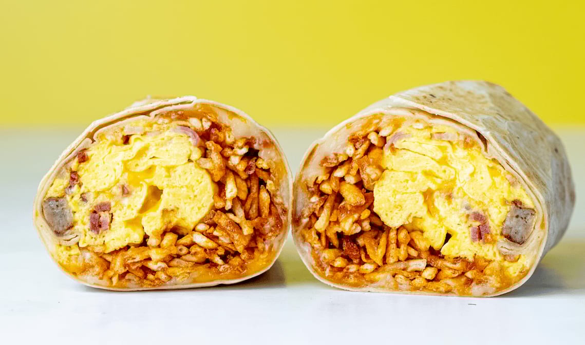 Meat Lovers Burrito.