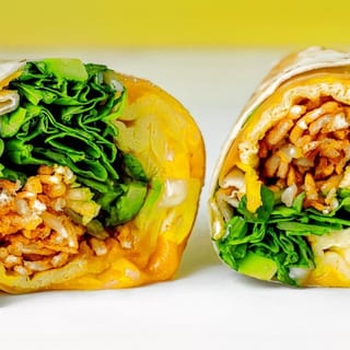 Egg & Veggie Burrito