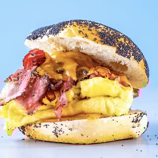 Pastrami, Egg, & Cheese