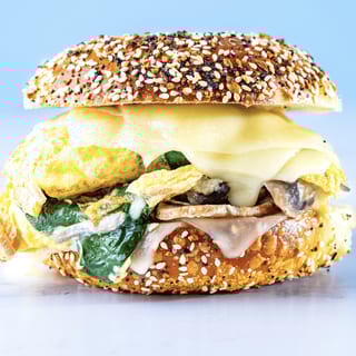 Spinach, Mushroom, & Cheese