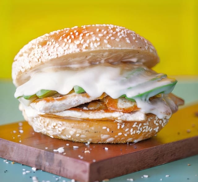 Chicken Melt Sandwich.