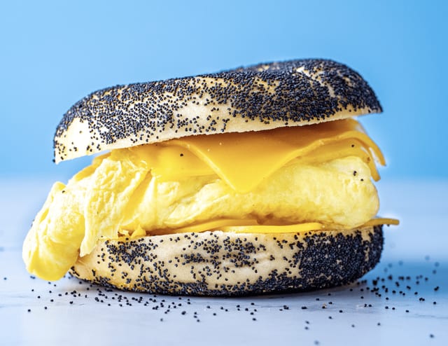Egg & Cheese Sandwich.