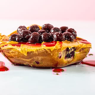 Peanut Butter & Jelly Open Face