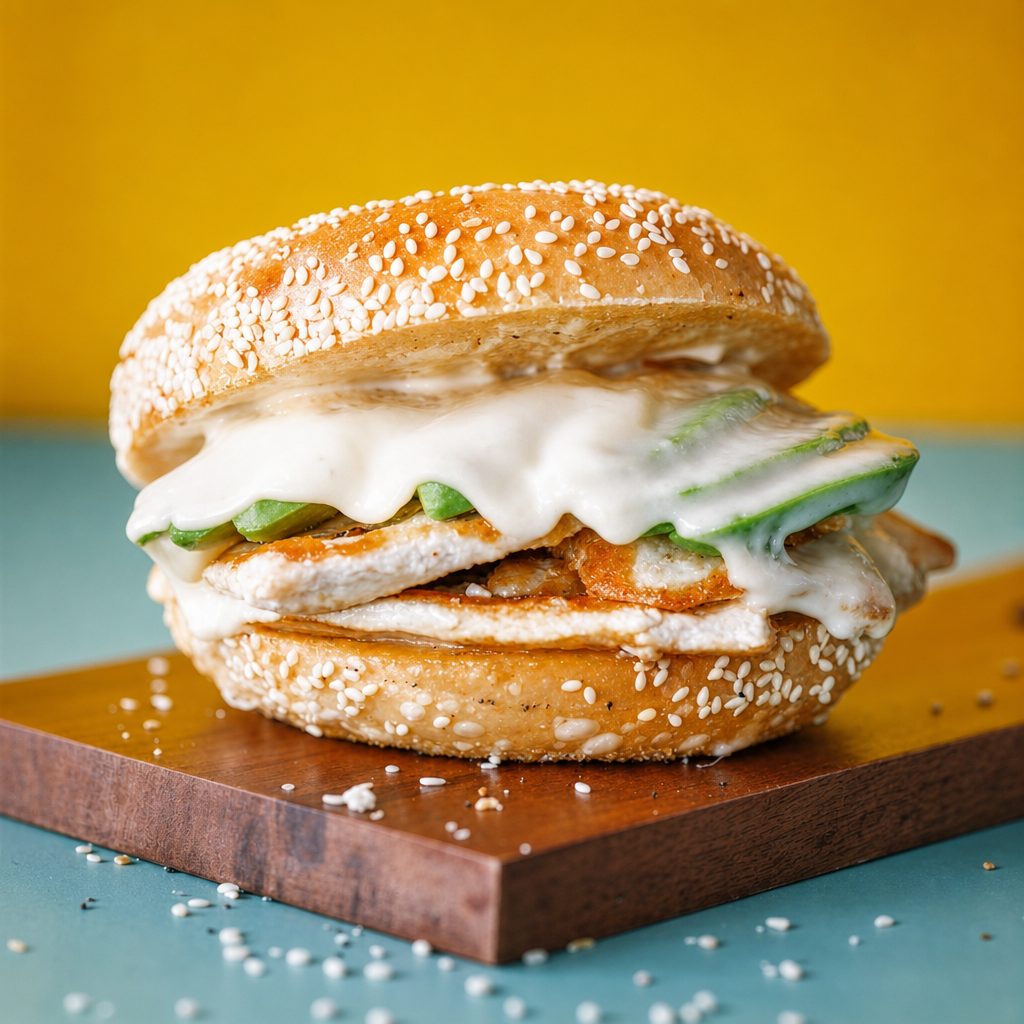 Chicken Melt Sandwich.