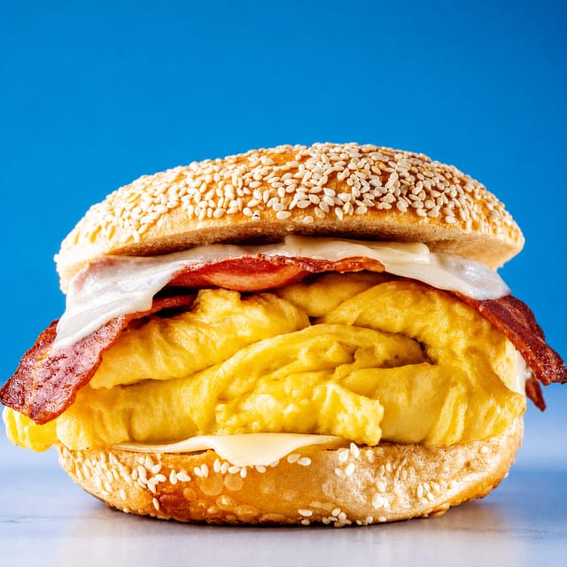 Turkey Bacon, Egg, & Cheese.