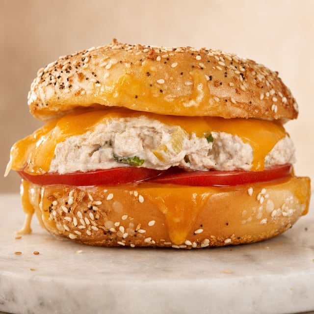 Tuna Melt Sandwich.