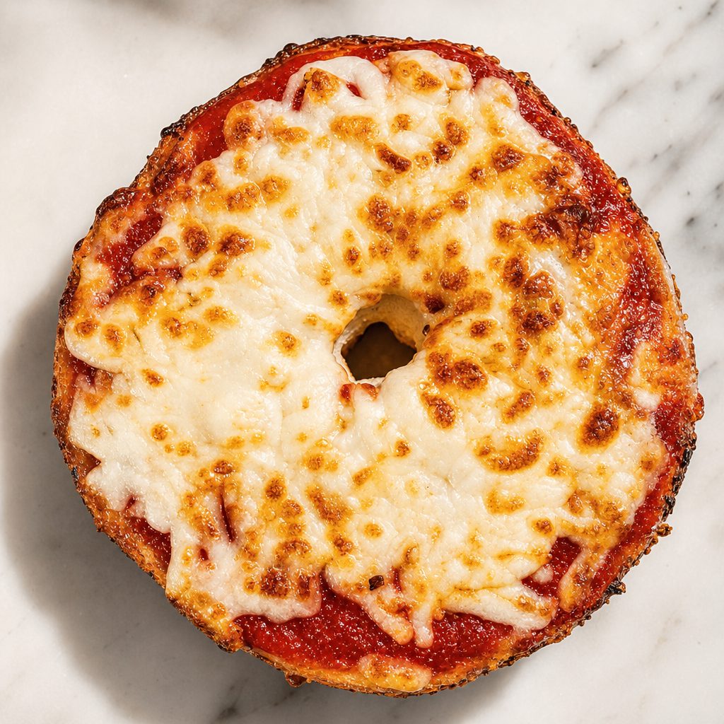 Cheese Pizza Bagels.